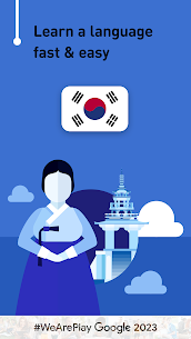 Korece Öğrenin – 11,000 Kelime MOD APK (Premium Kilitsiz) 1