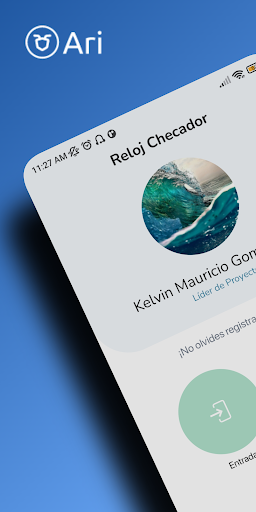 Android application ARI - Control de Asistencias screenshort