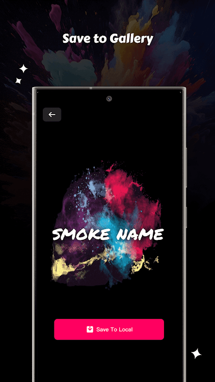 Smoke Name Effect - Photo Edit - New - (Android)