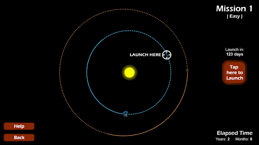 Fly to Mars Screen 3