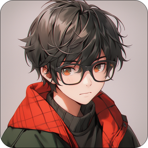 Anime boy DP for WA ( pfp) logo