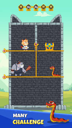 Rescue Cat Hero - Pull the Pin - Screenshot 3