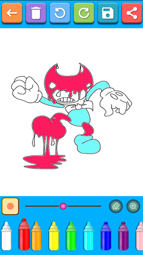 BandyBandy Color Pages Screen 3