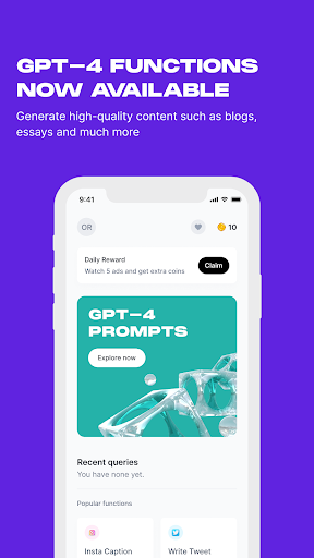 AI Content Generator Chatbeast Screen 2
