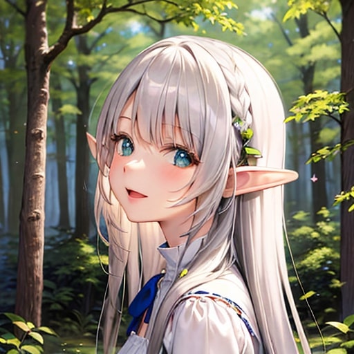 Elf Talk powered by AI logo