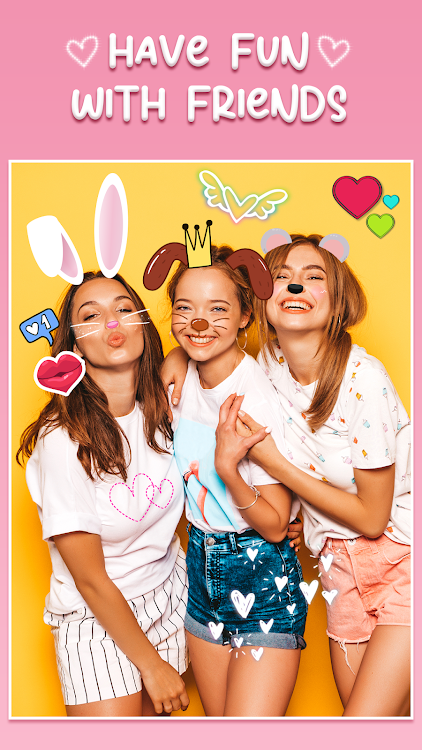 Funny Face Filters: Stickers - New - (Android)