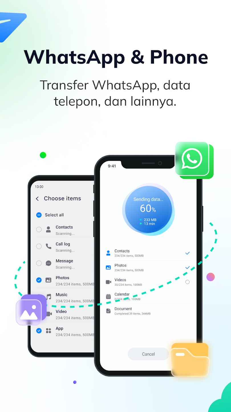 cara memindahkan chat WhatsApp dari Android ke iPhone