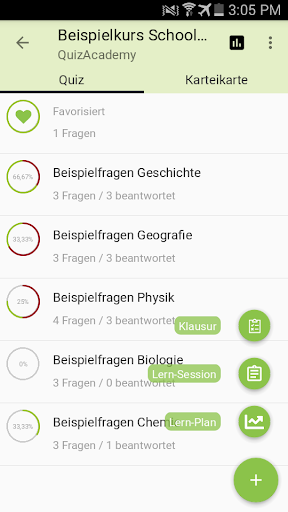 QuizAcademy School Edition Screen 2