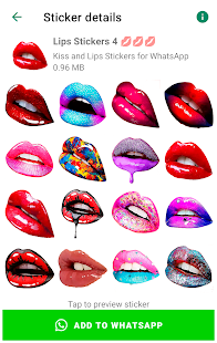 Lips Stickers for WhatsApp 1.0 APK screenshots 3