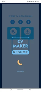 CV Resume Maker App