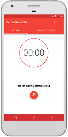 サウンドレコーダー：Easy Voice Recorderのおすすめ画像1