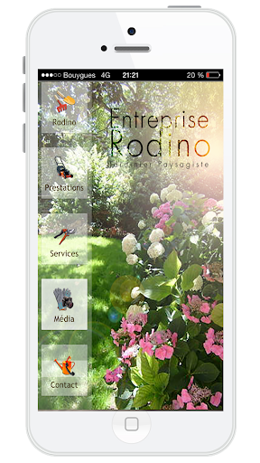 Android application Rodino Jardin screenshort