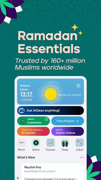 Muslim Pro - Prayer Times, Azan, Quran & Qibla capturas de pantalla