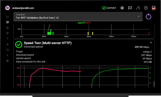 Speed Test WiFi Analyzer Screenshot