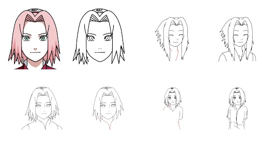 How to draw Sakura Tutorial