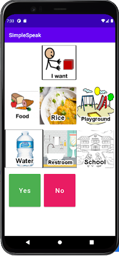 Simple Speak Screen 2