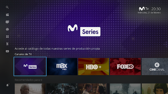 Movistar TV Chile Screenshot