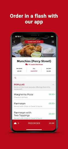 Munchies App Screen 2