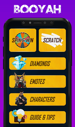 Android application FFF FF Skin, Emotes Tools screenshort