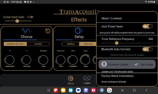 Screenshot of TAG Remote