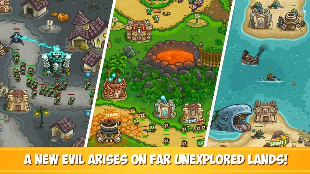 Kingdom Rush Frontiers TD v6.1.24 APK + Mod [Free purchase][Unlocked][Full][Cracked] for Android