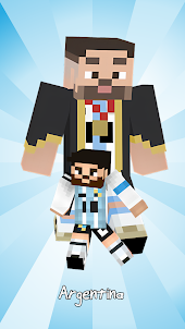 Messi Skins for Minecraft