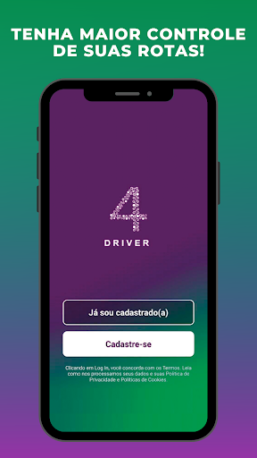 Android application 4LOG Driver screenshort
