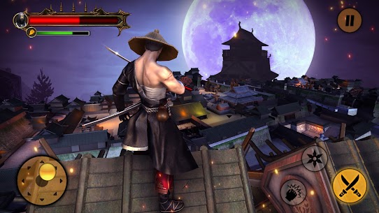 Ninja Assassin War 3D MOD APK: Fighting Game (GOD MODE) 1