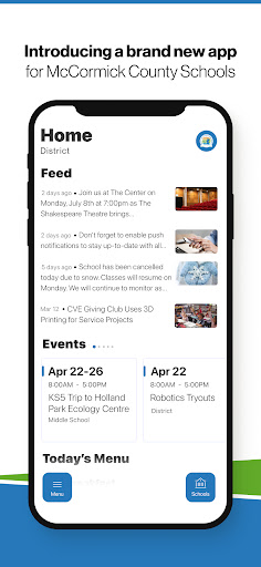 Android application McCormick County Schools screenshort