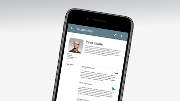 screenshot of Resume App
