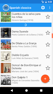 AudioBooks: Spanish classics