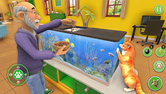 Game screenshot Kitty Vs Grandpa Cat Simulator mod apk