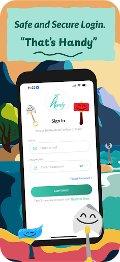 Android application That’s Handy - Provider screenshort