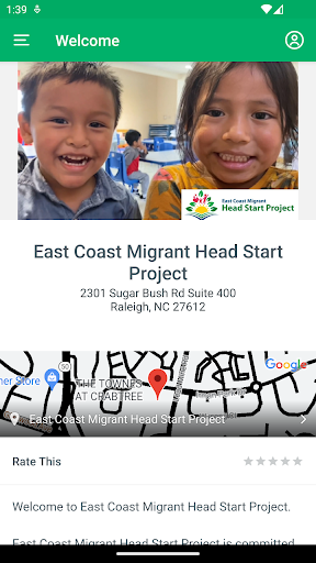 East Coast Migrant Head Start Screen 2