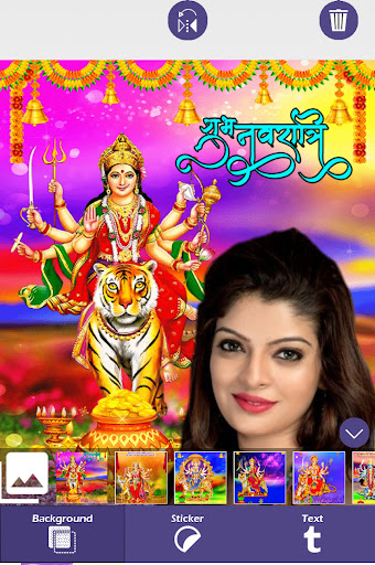 Navaratri Photo Editor Screen 2