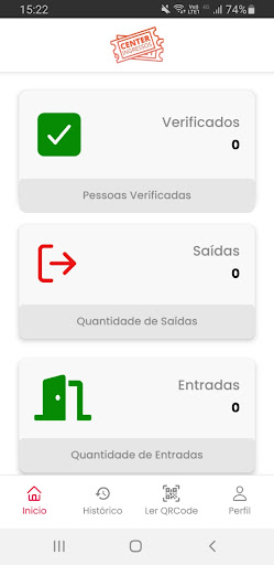 Center Ingressos Recepcionista Screen 2