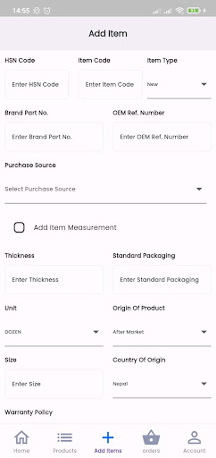 Ramro Parts (Seller) Screen 3