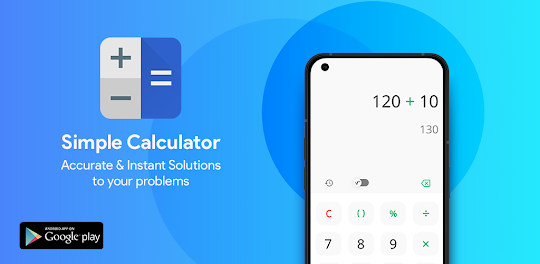 Simple Calculator - Quick Math