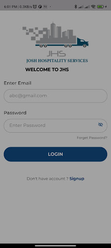 Android application JHService screenshort