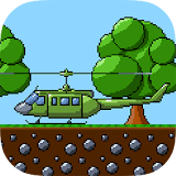 RETRY Helicopter Classic 8 bit icon
