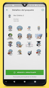 Rei Chiquita Stickers WA 1.3 APK + Mod (Free purchase) for Android