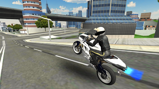 Juego de Motos - Moto Police Rider - Juegos de Carreras de Motos