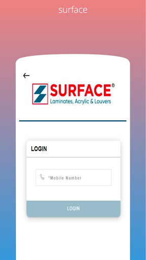 Android application Surface Dekor screenshort