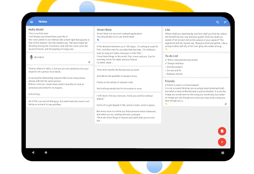 Smart Note - Notes, Notepad - Productivity - apps