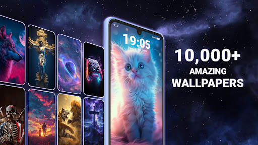 Android application Live Wallpapers HD 4K screenshort