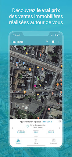 Android application Prix Immo - Vente immobilière screenshort