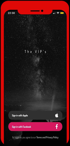 Android application The VIP’s screenshort