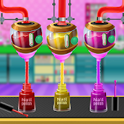 Nail Polish Fashion Factory: Nail Art Design Games