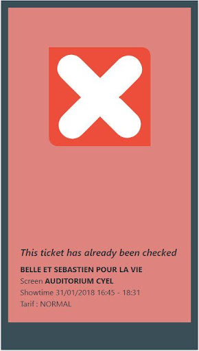Ciné Office Scanner Screen 2
