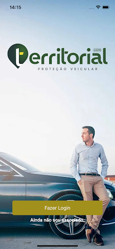 Android application Territorial Proteção Veicular screenshort